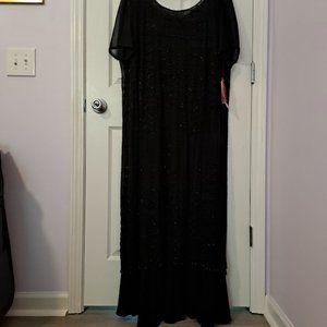 Vintage Laurence Kazar hand beaded dress. Size 26 tags still attached.